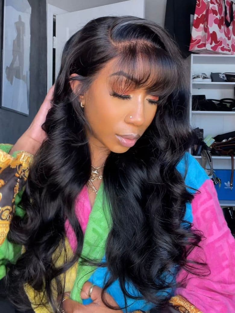 13x4 Pre-Everything™ Side-Part Fluffy Loose Wave Wig With Wispy Air Bangs