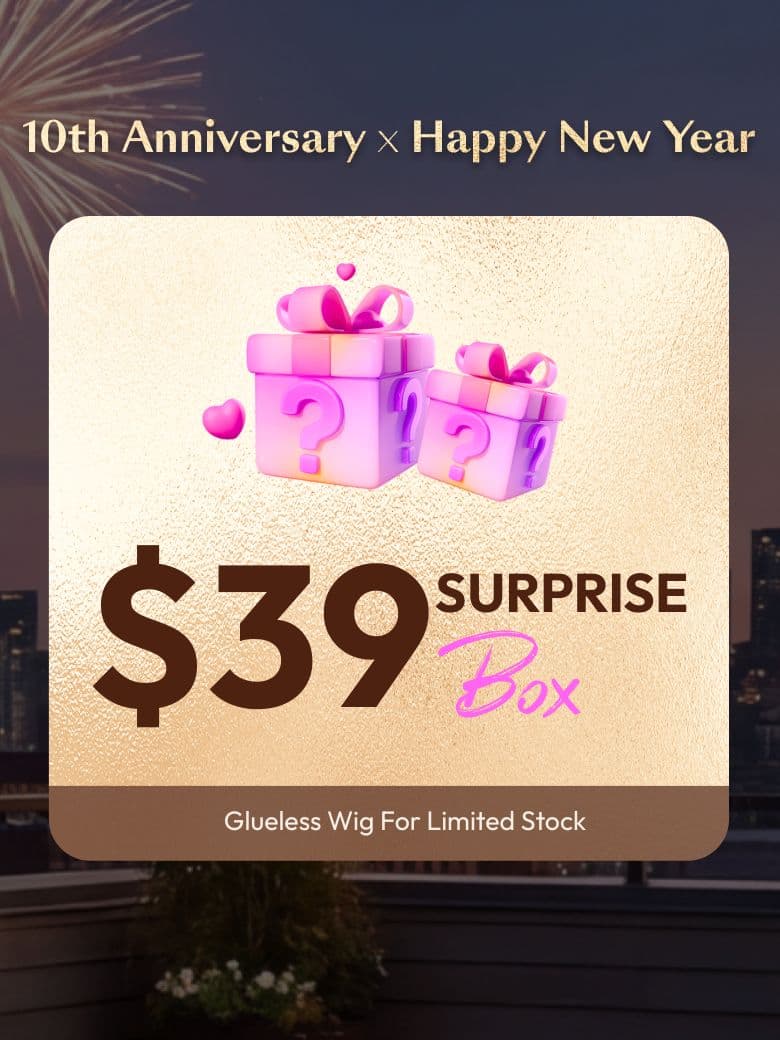 UNICE $39 Surprise Box Get Glueless Wig Value $159 For Limited Stock