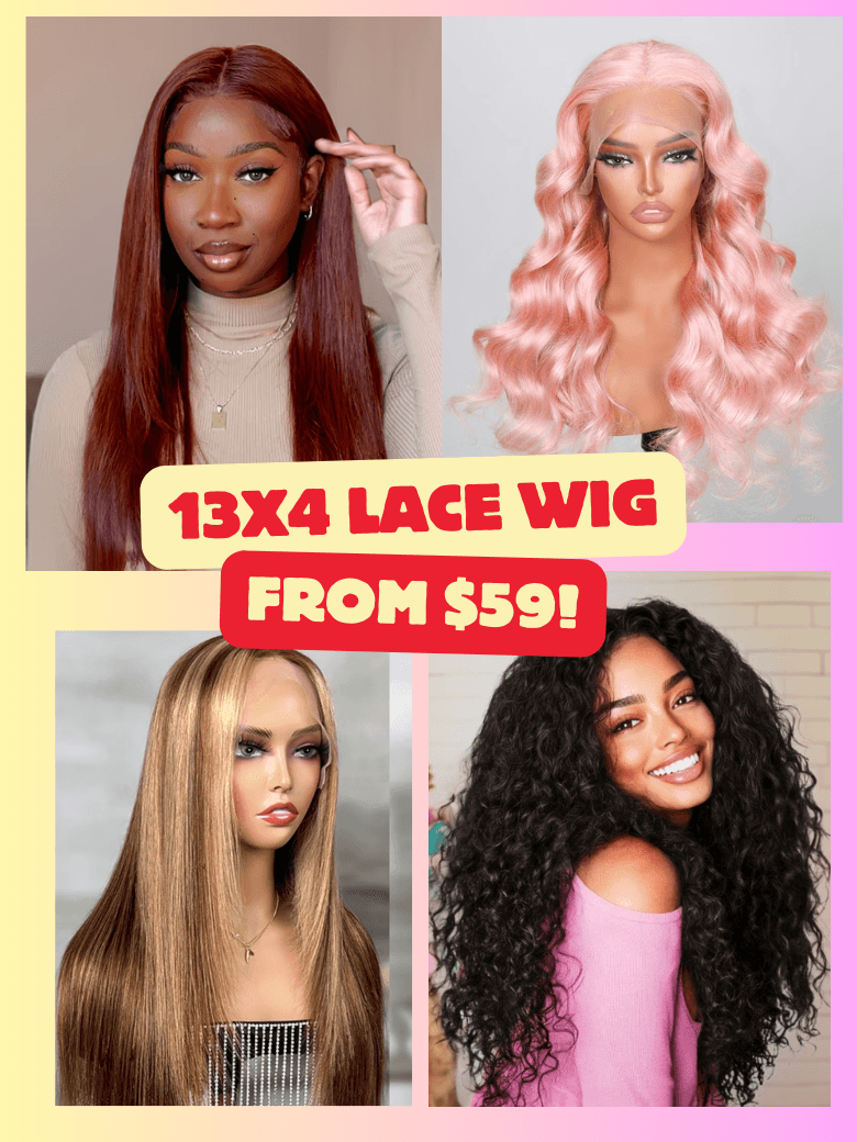 All 13x4 Large Lace Wig From $59